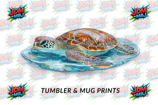 Inspired by Turtle's [Volume 51]  Sublimation Prints