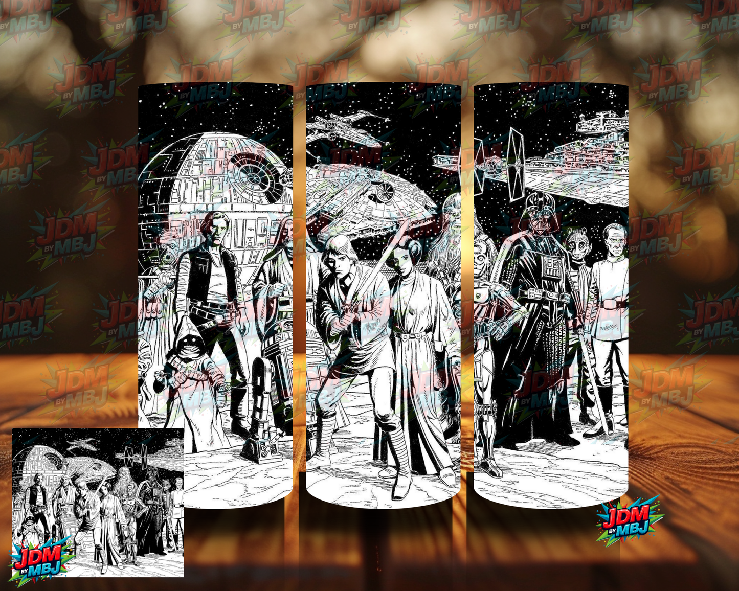 Inspired by Star Wars Sublimation Prints