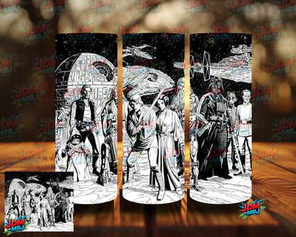 Inspired by Star Wars Sublimation Prints