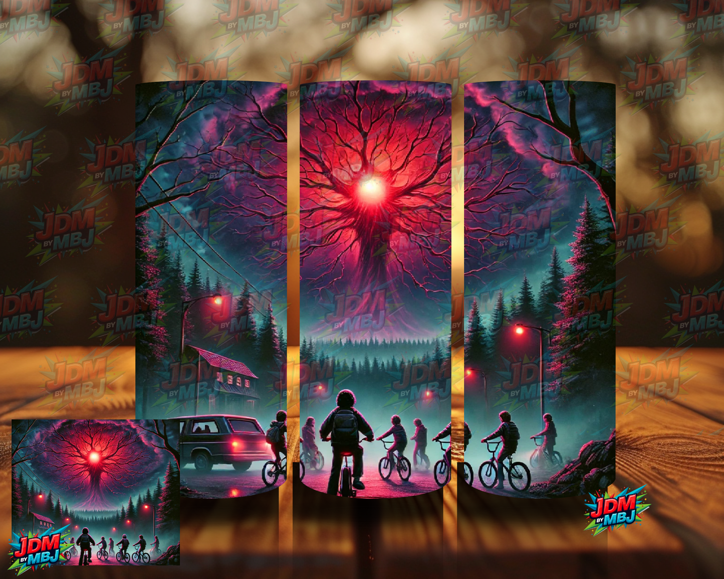 Inspired by Stranger Things Sublimation Prints
