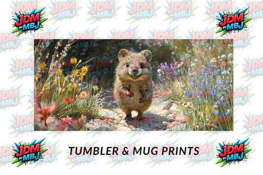 Inspired by Quokka  [Volume 43]  Sublimation Prints