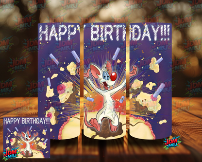 Inspired by Pinky & The Brain Sublimation Prints