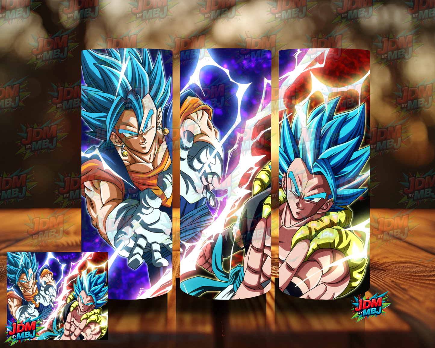 Inspired by Dragon Ball Z Sublimation Prints