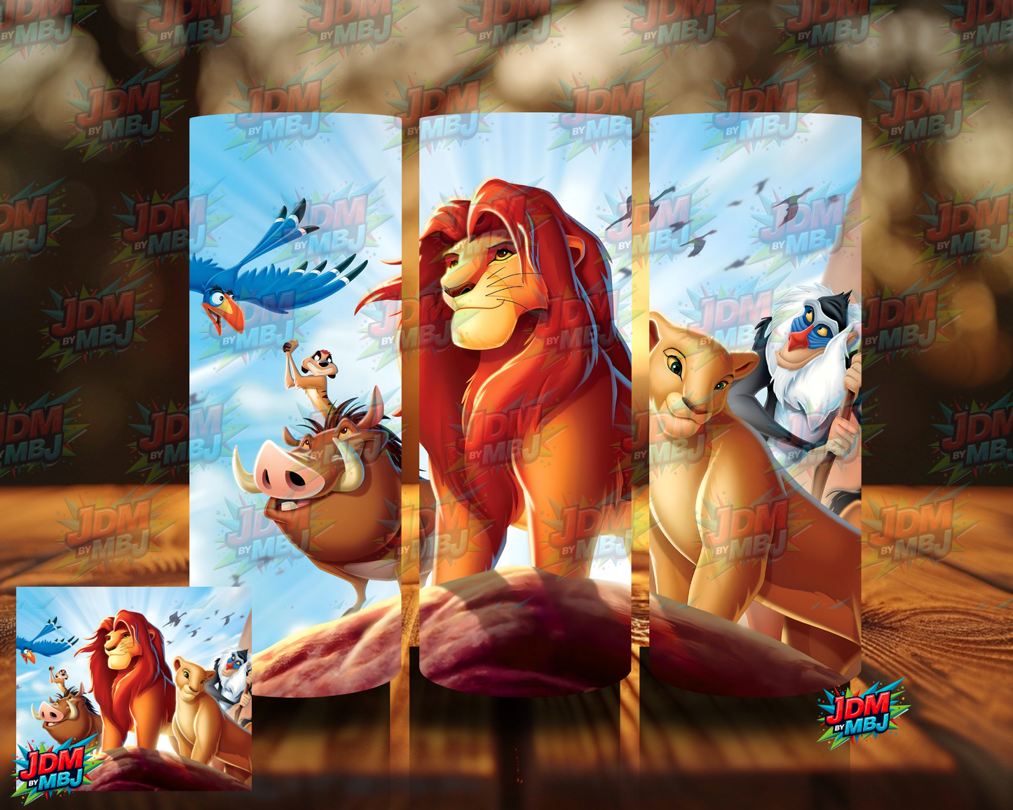 Inspired by The Lion King Sublimation Prints