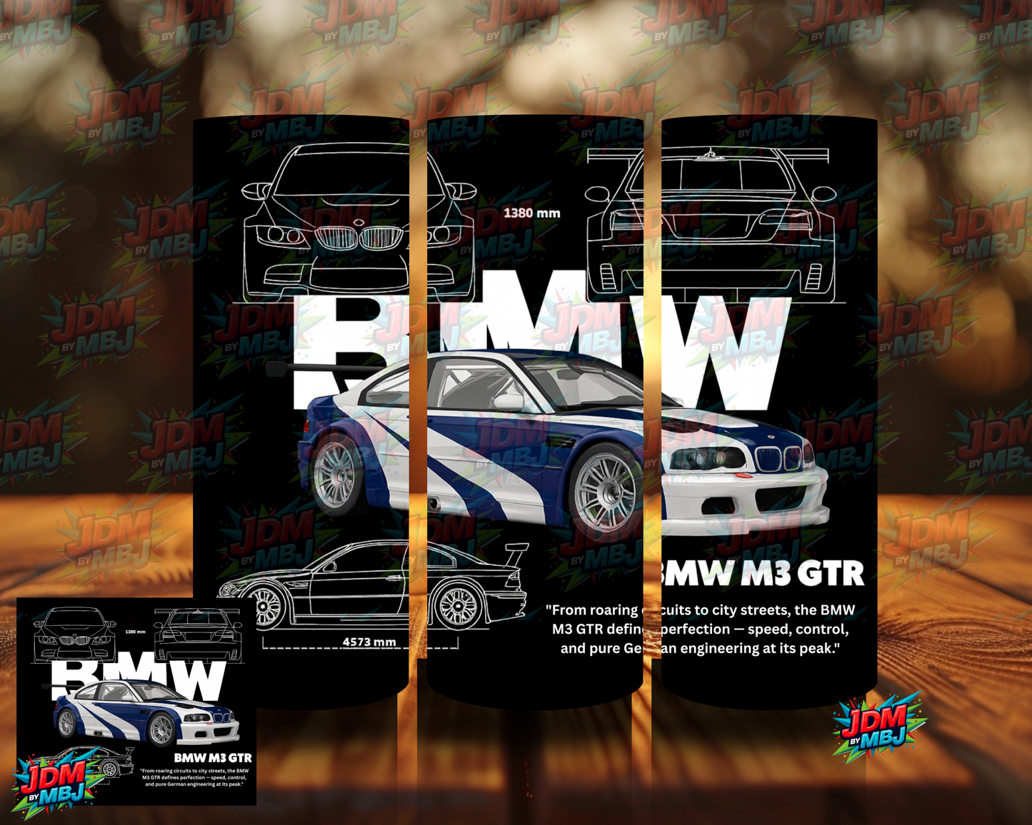 Inspired by Car Brands Sublimation Prints