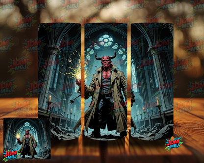 Inspired by Hell Boy Sublimation Prints