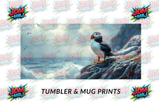 Inspired by Atlantic Puffin [Volume 3]  Sublimation Prints