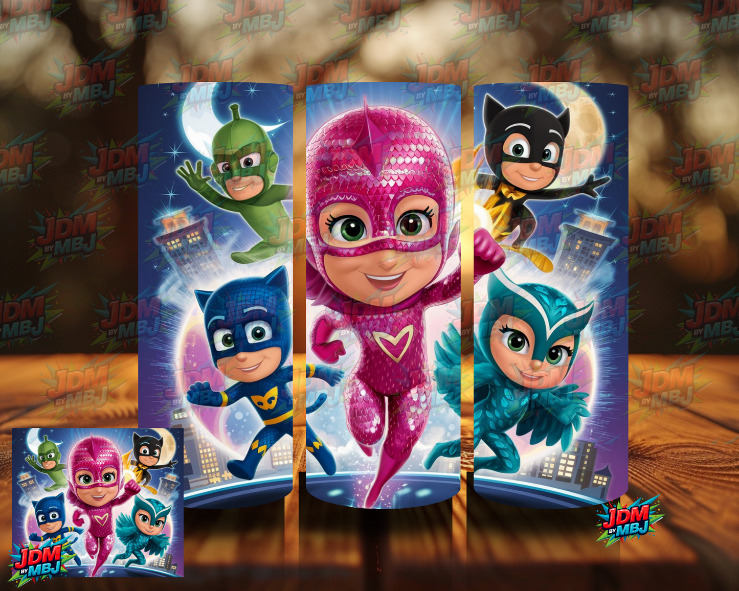 Inspired by PJ Mask Sublimation Prints