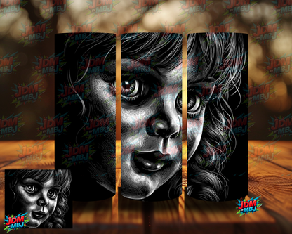 Inspired by Black & White Horror Sublimation Prints