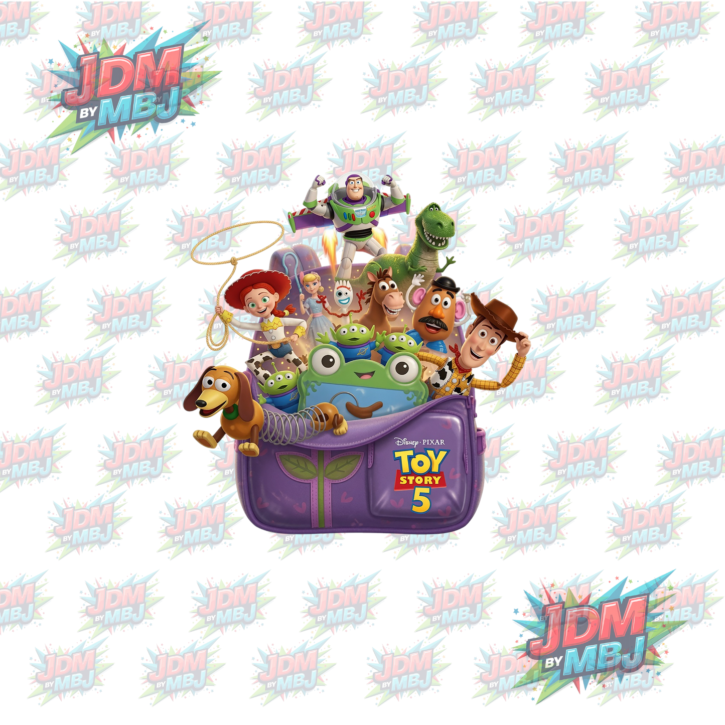 Iron On - Toy Story DTF 20cm