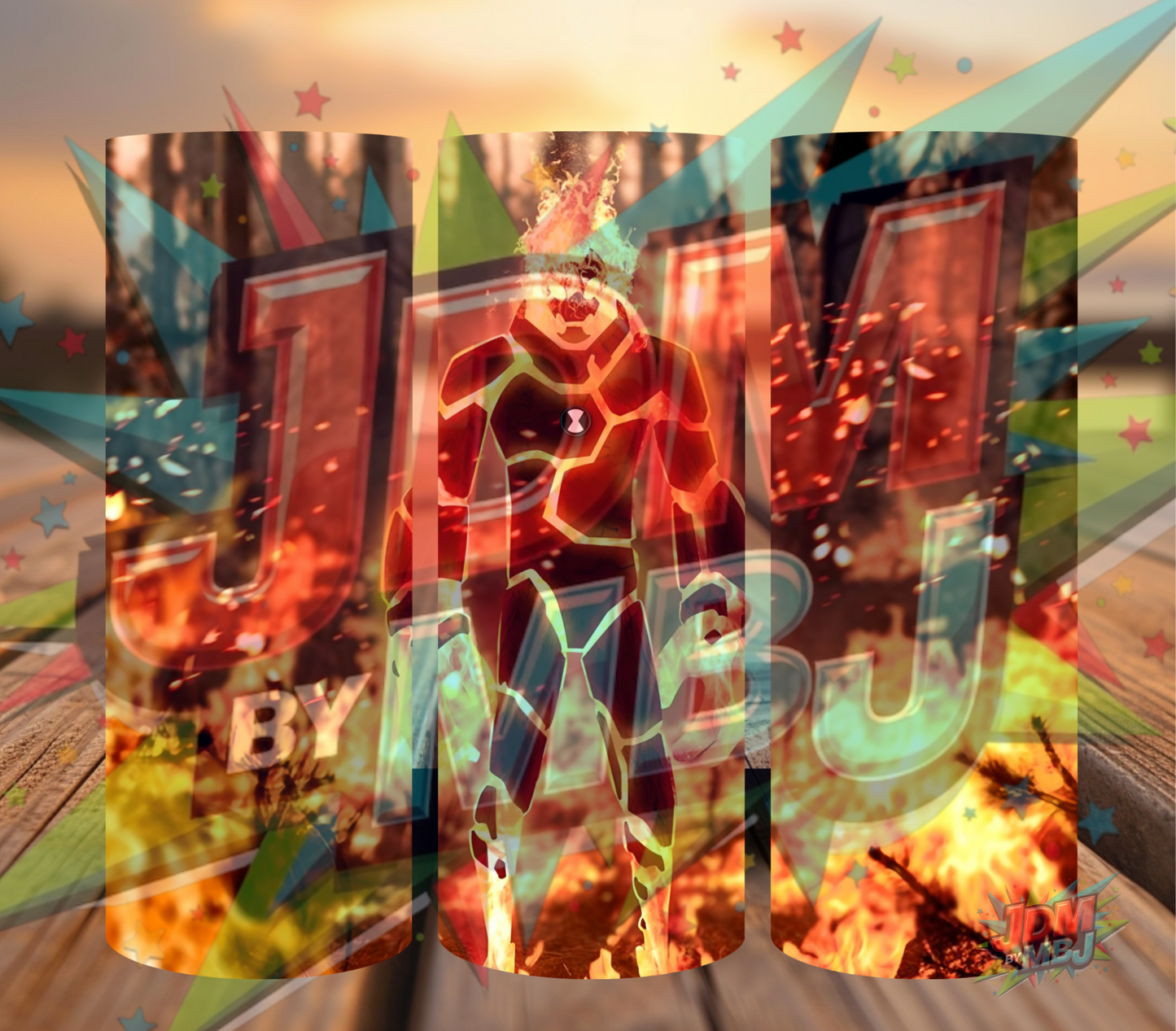 Inspirado en las impresiones de sublimación de Ben 10