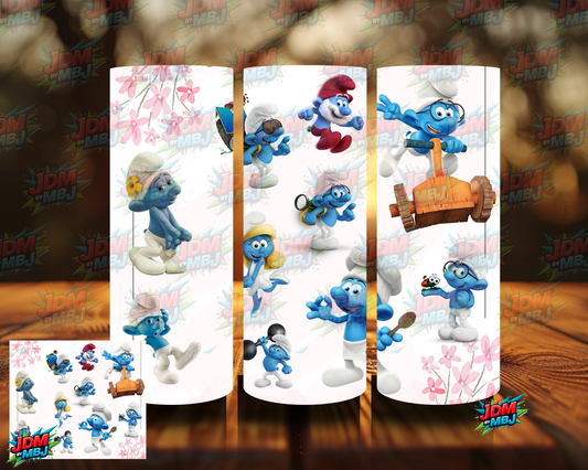 Inspired by Smurf's Sublimation Prints