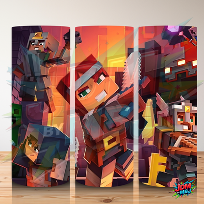 Inspirado en las impresiones de sublimación de MineCraft