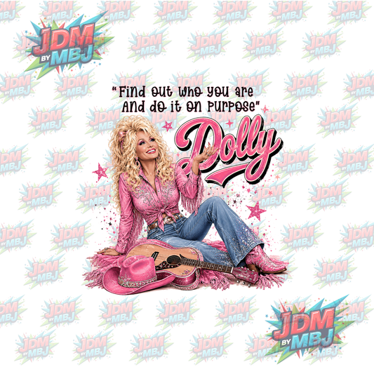 Iron On - Dolly Parton DTF