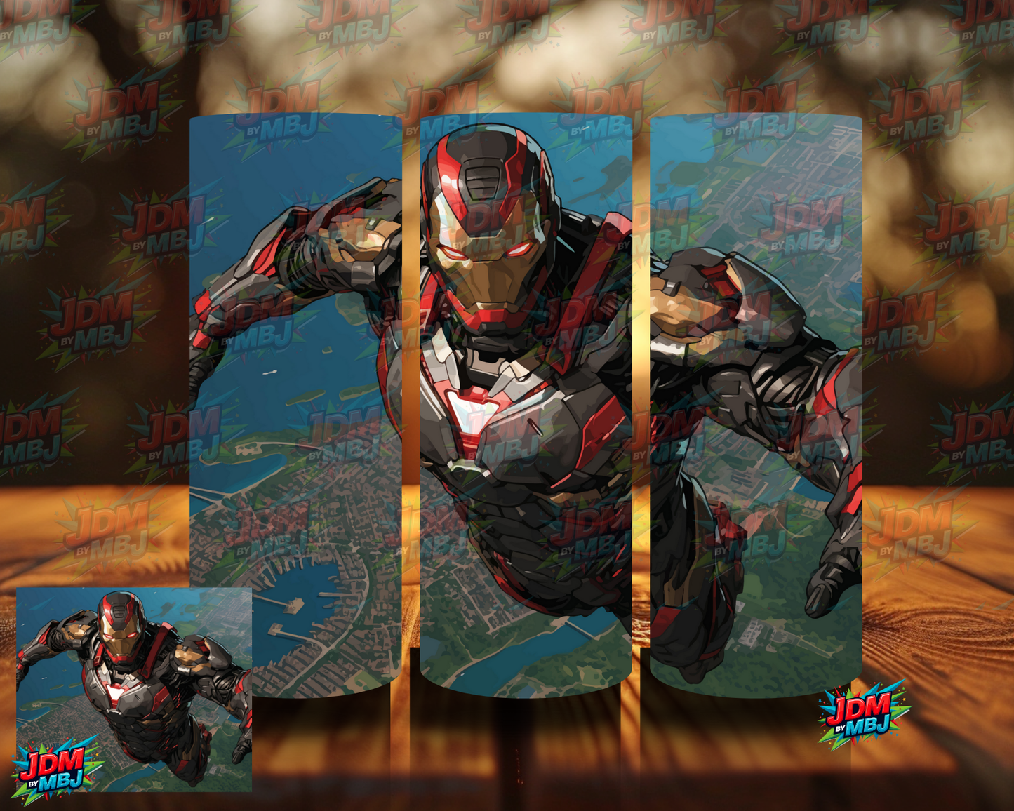 Inspired by Iron Man Sublimation Prints