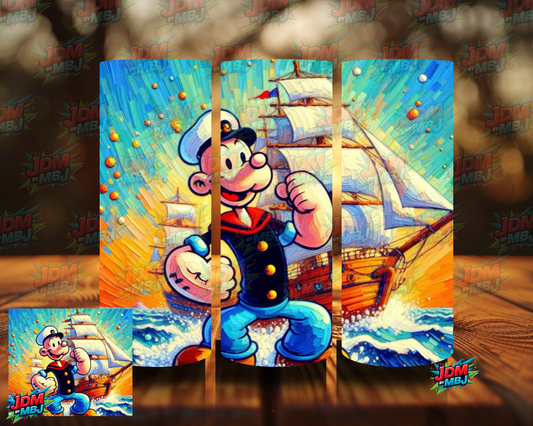 Inspired by Pop Eye Sublimation Prints