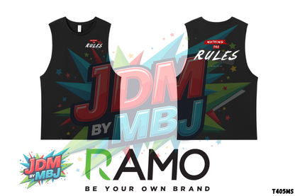 Nothing The Rules "Never Give Up" - Singlet