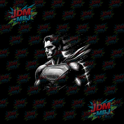 Iron On - Superhero Halftone DTF