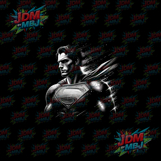 Iron On - Superhero Halftone DTF