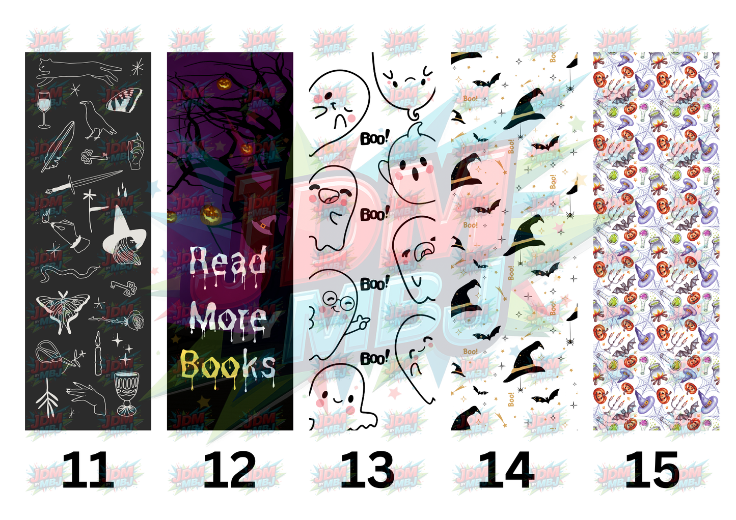 Inspired by Halloween [Bookmark/Pen] Sublimation Prints [V1]