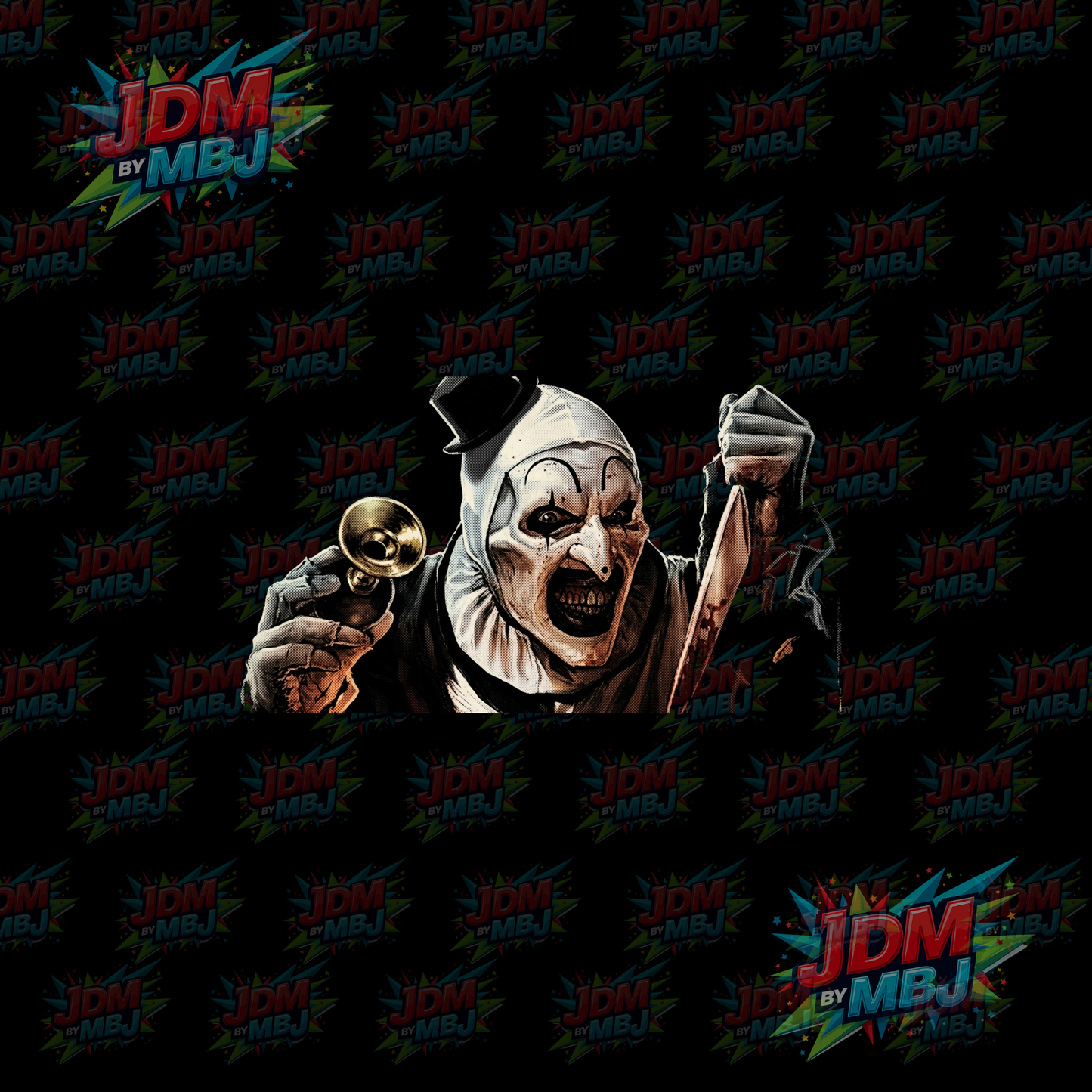 Iron On - Horror 'Halftone' DTF