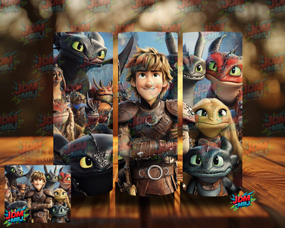 Inspired by Toothless Sublimation Prints