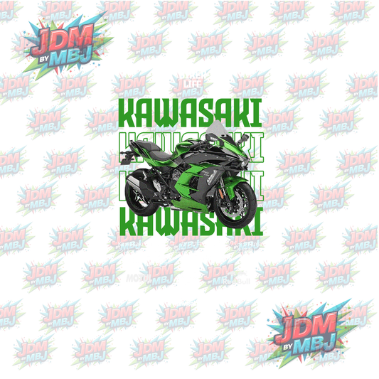 Iron On - Motorcycle  DTF