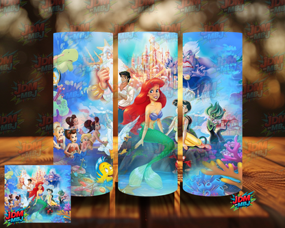 Inspired by The Little Mermaid Sublimation Prints