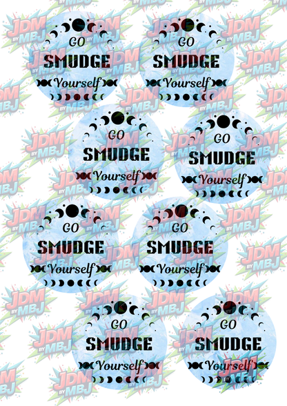 Impresiones de sublimación de posavasos para coche (8 por página)