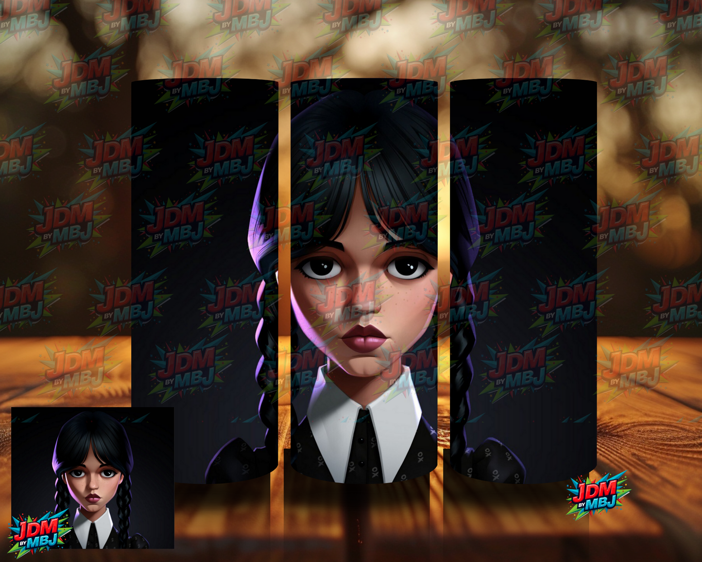 Inspired by Wednesday (TV Show) Sublimation Prints