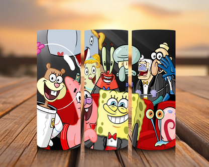 Inspired by Sponge Bob Square Pants Sublimation Prints