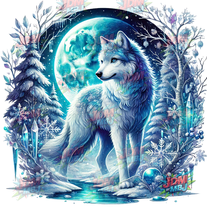 Iron On - Mystery Wolf's DTF 25cm