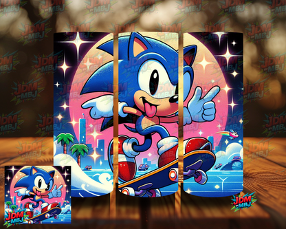 Inspired by Sonic The Hedgehog Sublimation Prints