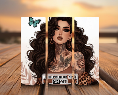 Inspirado en las impresiones de sublimación de Tattoo Girl