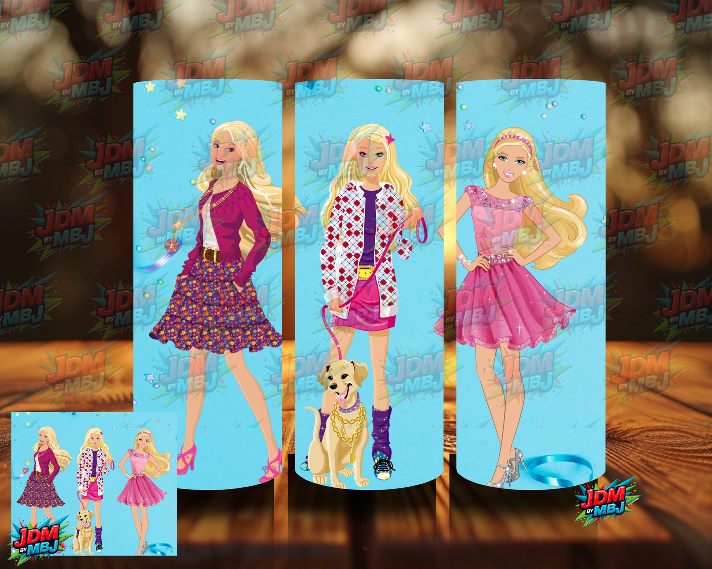 Inspired by Barbie Volume 1 Sublimation Prints