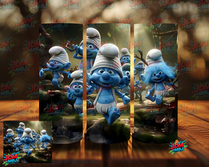 Inspired by Smurf's Sublimation Prints