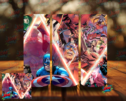 Inspired by Captain America Sublimation Prints