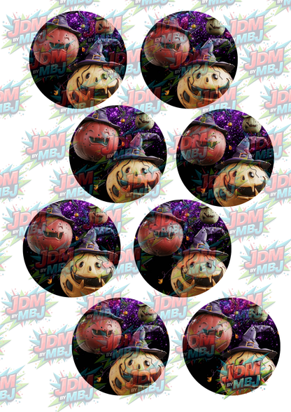 Impresiones de sublimación de posavasos para coche (8 por página)