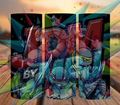 Inspirado en las impresiones de sublimación de las Tortugas Ninja Adolescentes