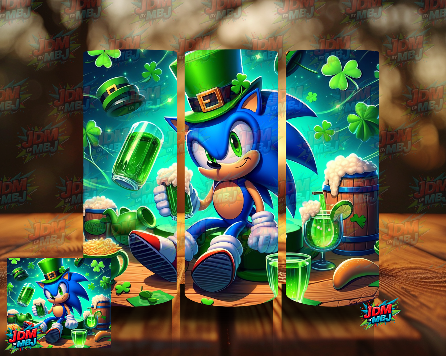 Inspired by Sonic The Hedgehog Sublimation Prints