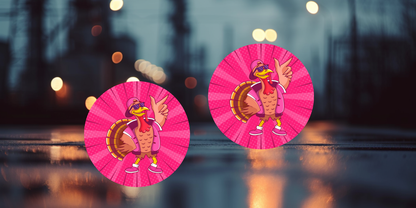 Impresiones de sublimación de posavasos de Super Mario (8 por página)