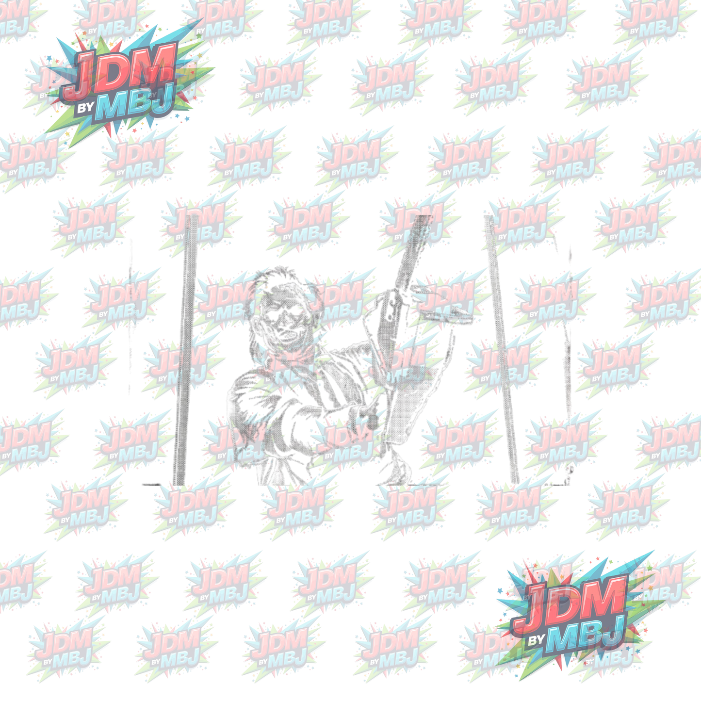 Iron On - Horror 'Halftone' DTF