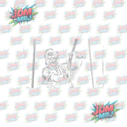 Iron On - Horror 'Halftone' DTF
