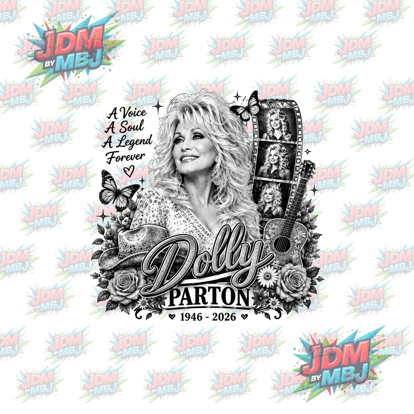 Iron On - Dolly Parton DTF