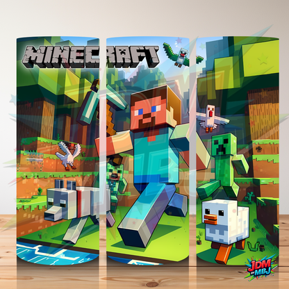 Inspirado en las impresiones de sublimación de MineCraft