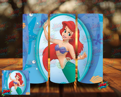 Inspired by The Little Mermaid Sublimation Prints