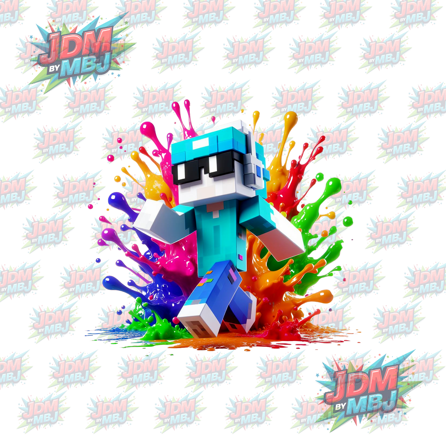 Iron On - Inspired Disney Colour Splash DTF 20cm