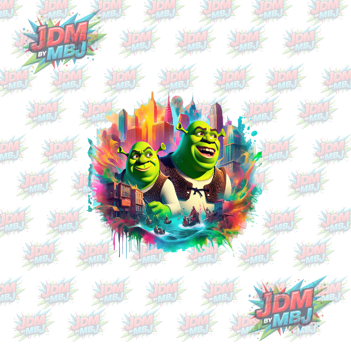 Iron On - Shrek DTF