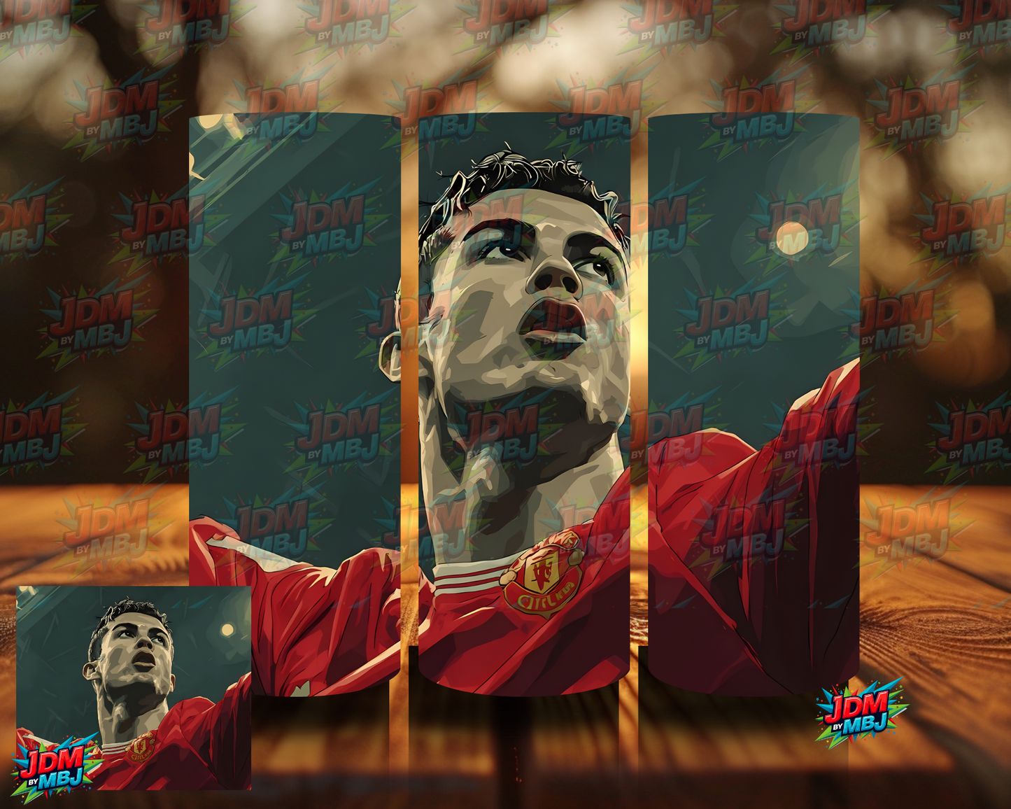 Inspired by Cristiano Ronaldo Sublimation Prints