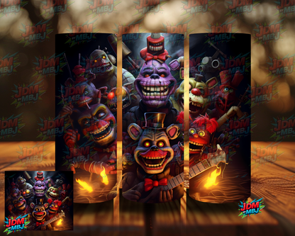 Inspired by Five Nights of Freddy Sublimation Prints